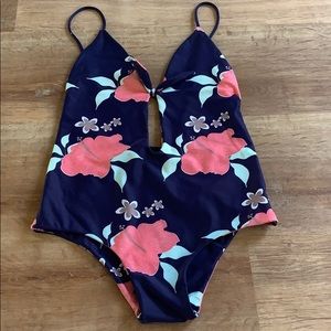 Aila blue midnight in Paris one piece. Size M.